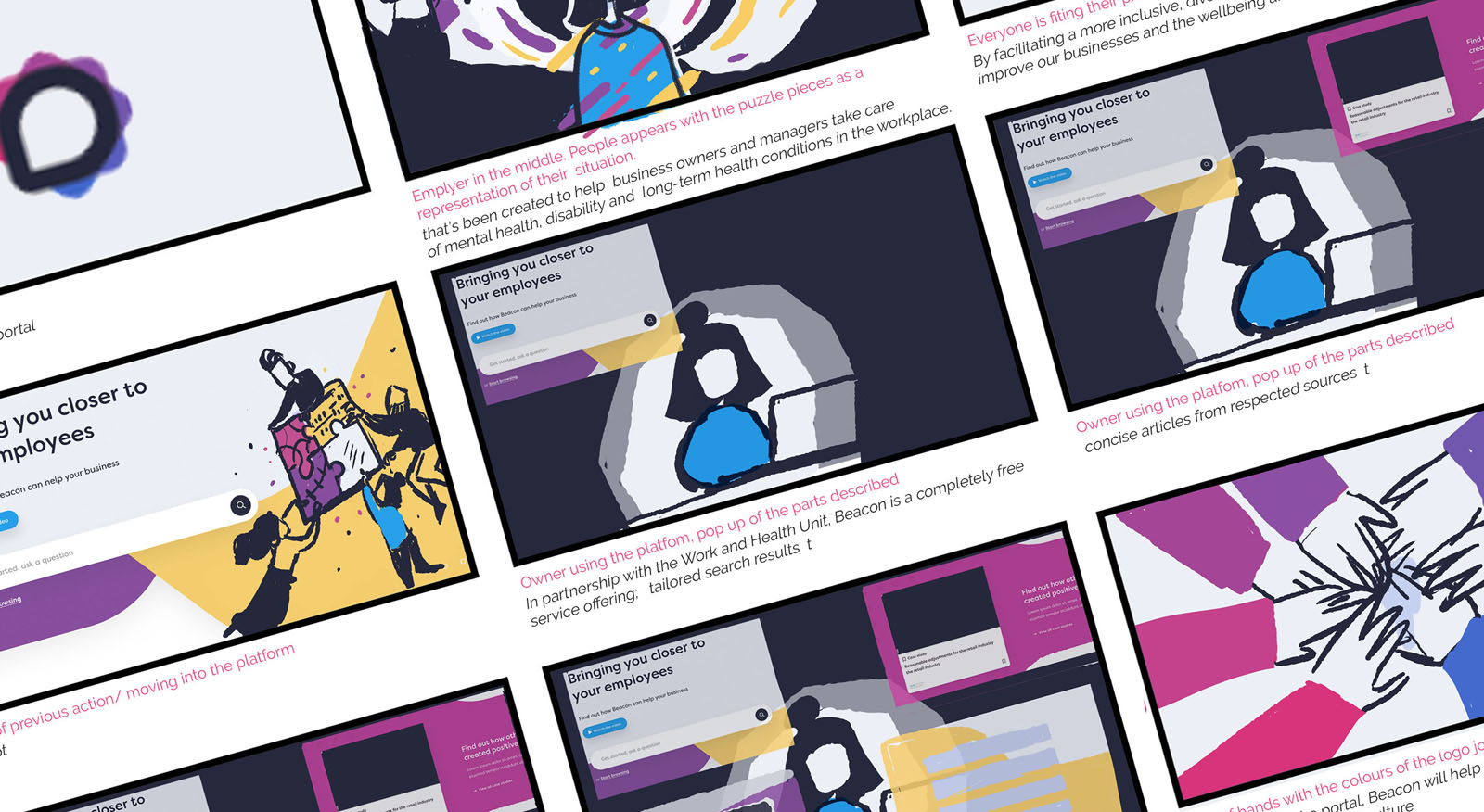 Animation storyboard from Cornwall Council
