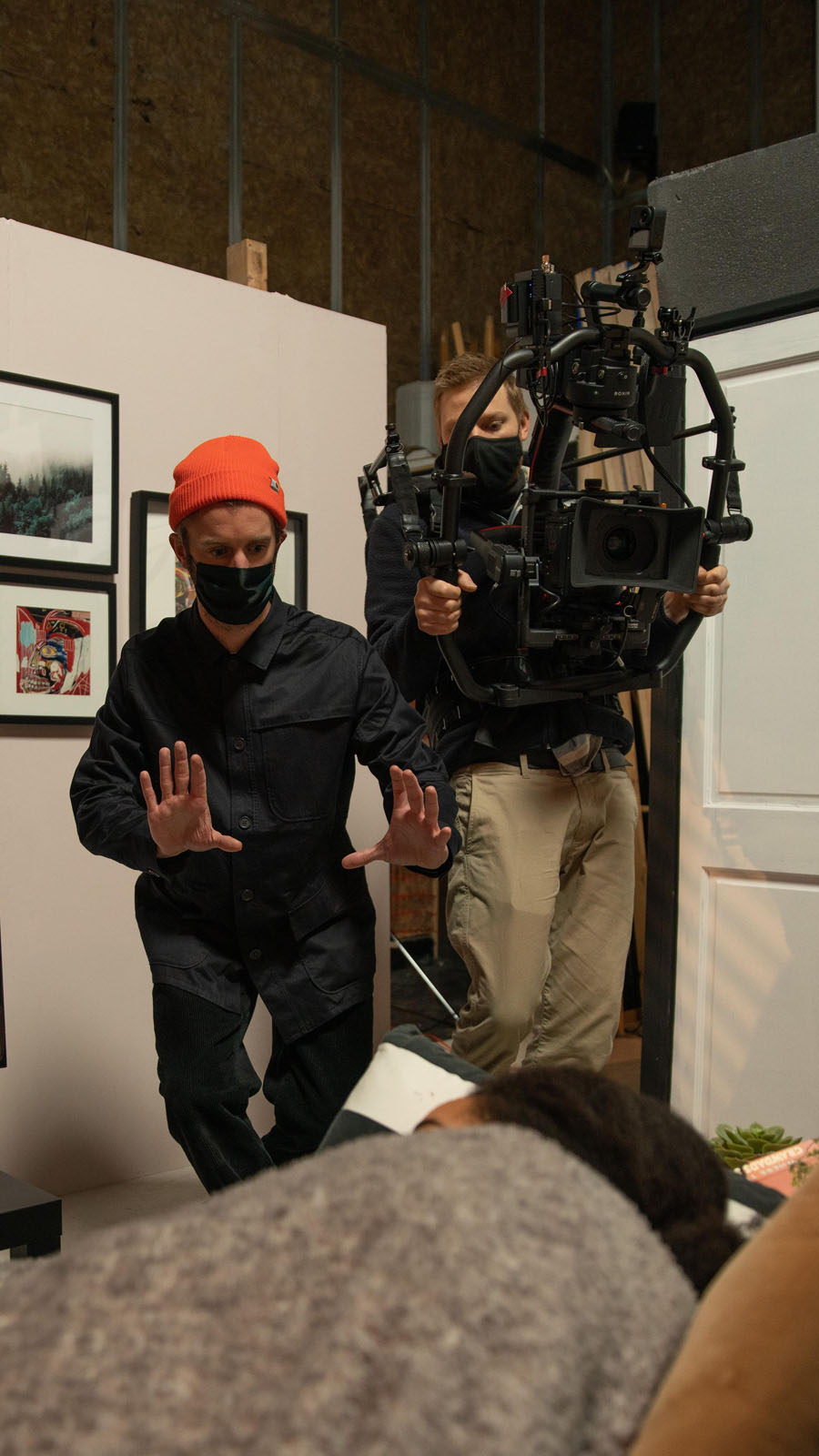 Video production still from Jisc