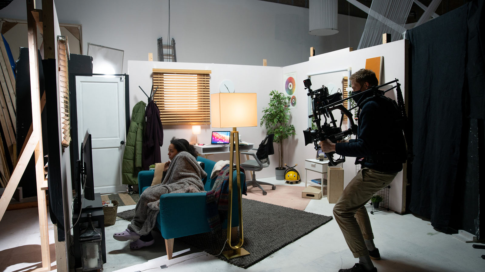 Video production still from Jisc