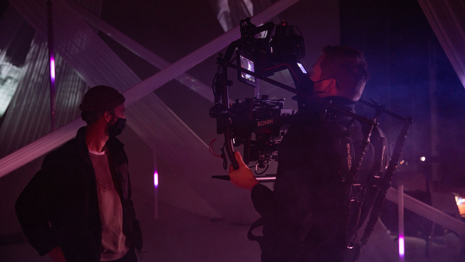 Video production still from Jisc
