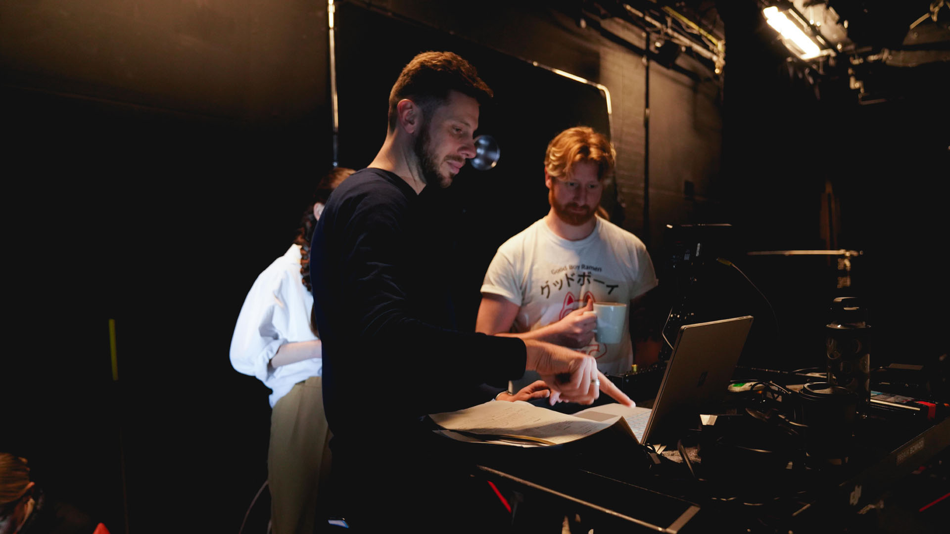 Video production still from Jisc
