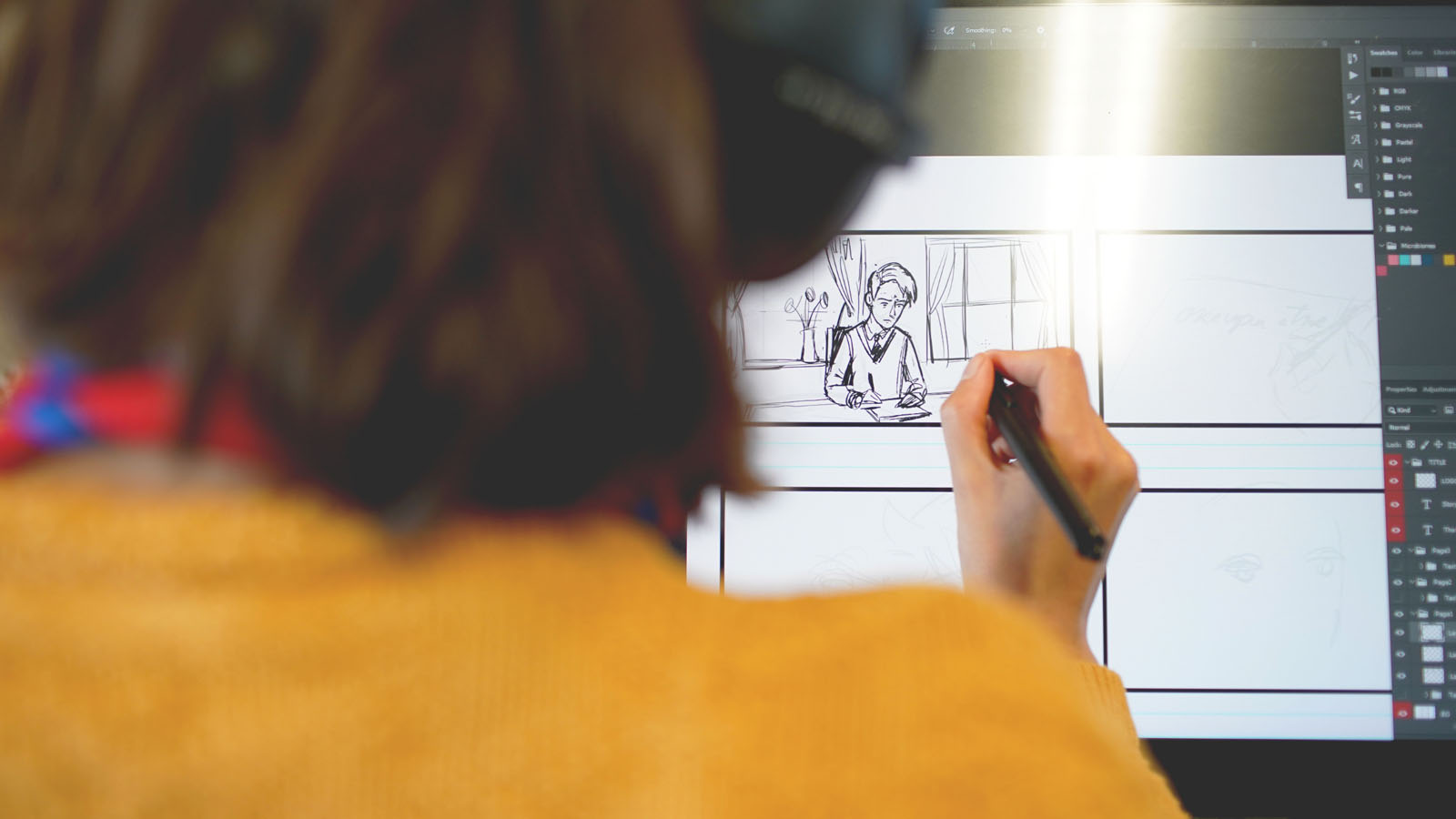 Behind the scenes animation from The Royal Mint