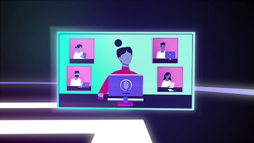 Video production still from Inkpath