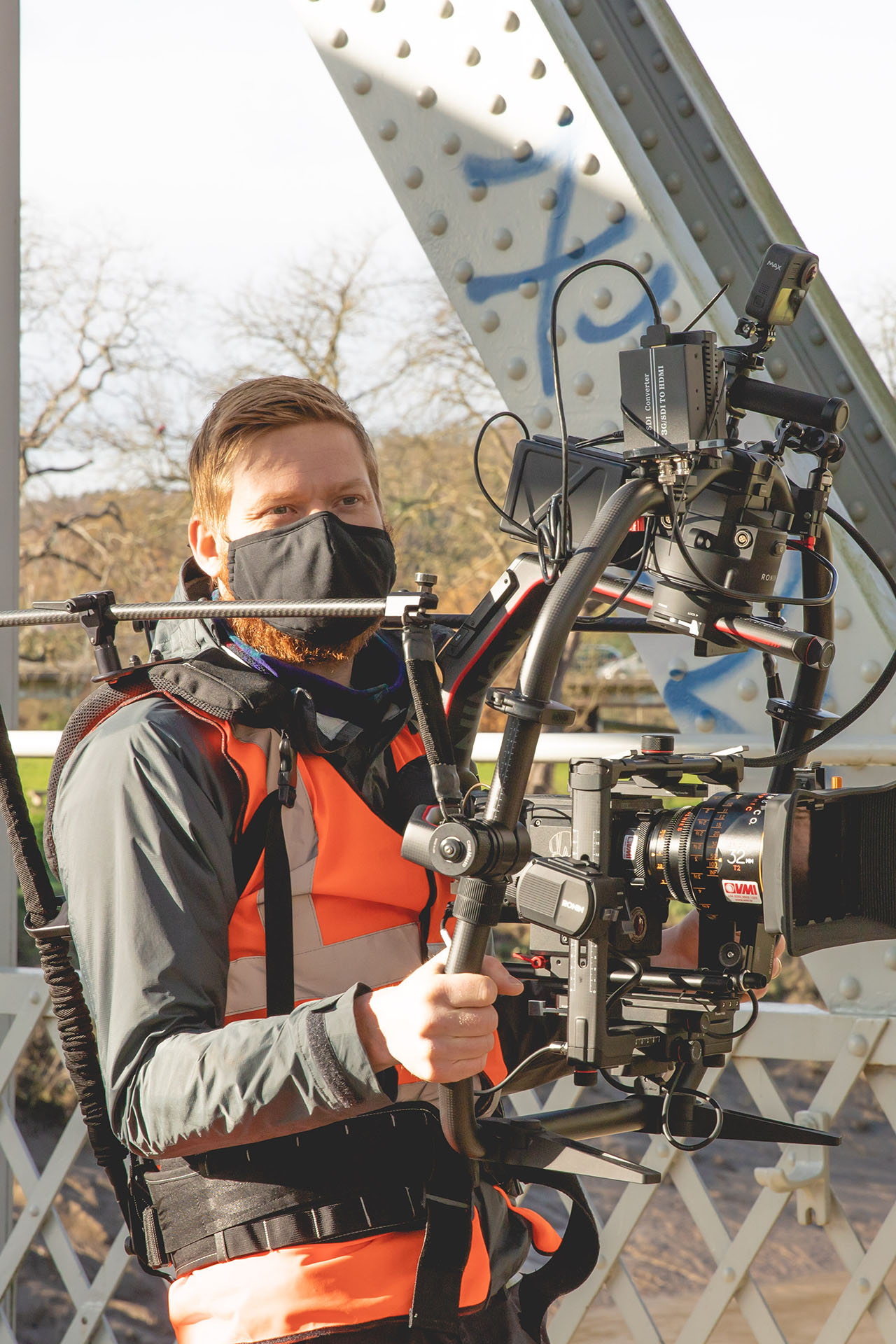 Video production still from Keir